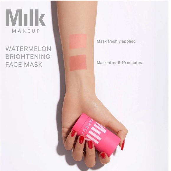 (BNA) NEW MILK MAKEUP Watermelon Brightening Face Mask, New in Box - Picture 6 of 11